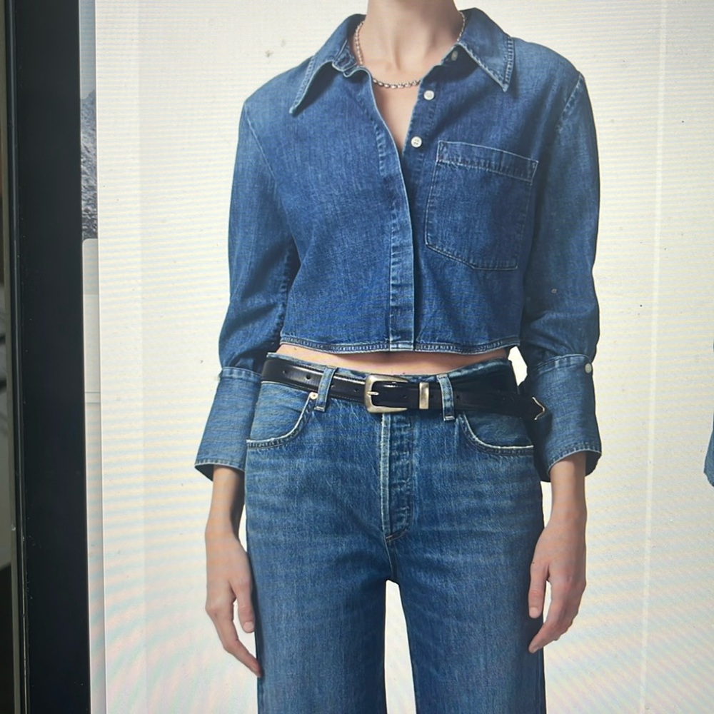Citizens of Humanity Lightweight Denim Button Up - Excellent Condition